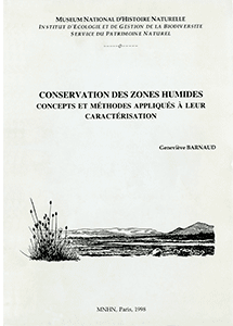 Conservation des zones humides : concepts et méthodes appliqués à leur caractérisation