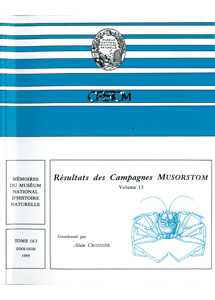 Résultats des Campagnes MUSORSTOM volume 13