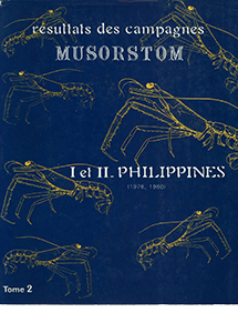 Résultats des Campagnes MUSORSTOM I et II.